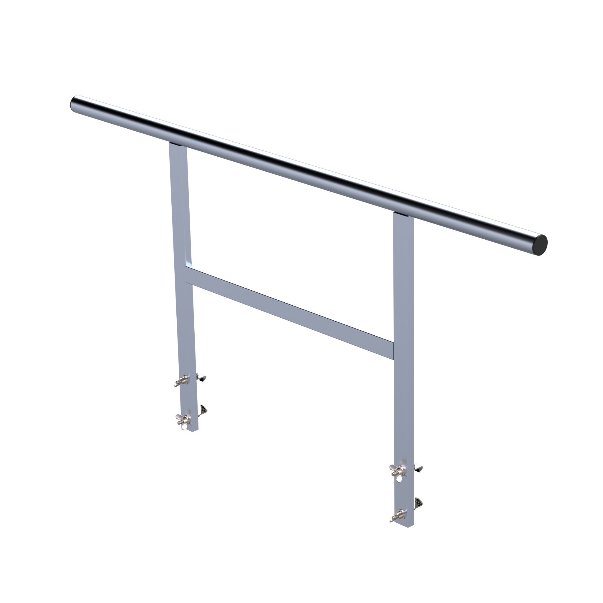 Euroscaffold Leuning Binnenzijde Steigertrap - L190cm - (t.b.v. trappentoren)